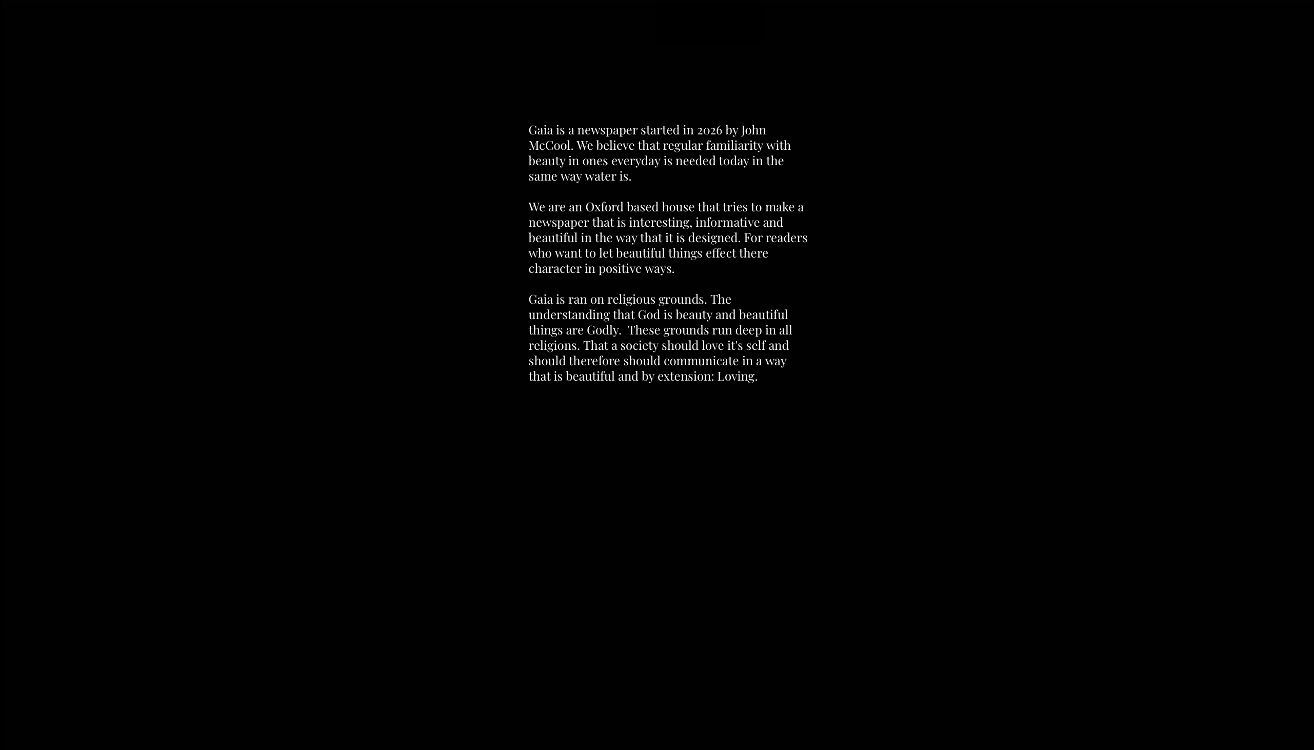 About Gaia